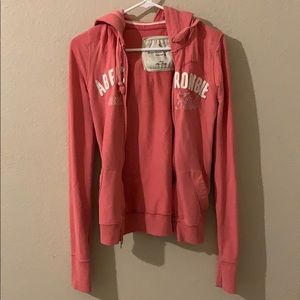 pink abercrombie sweater
